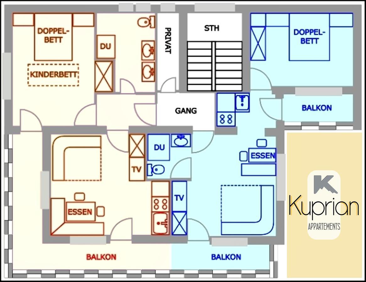 Appartements Kuprian Längenfeld Exteriér fotografie